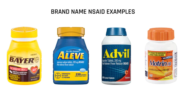 Brand name NSAID's examples