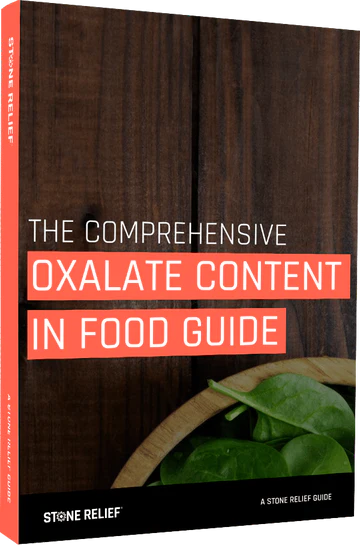 OXALATE CONTENT IN FOOD GUIDE