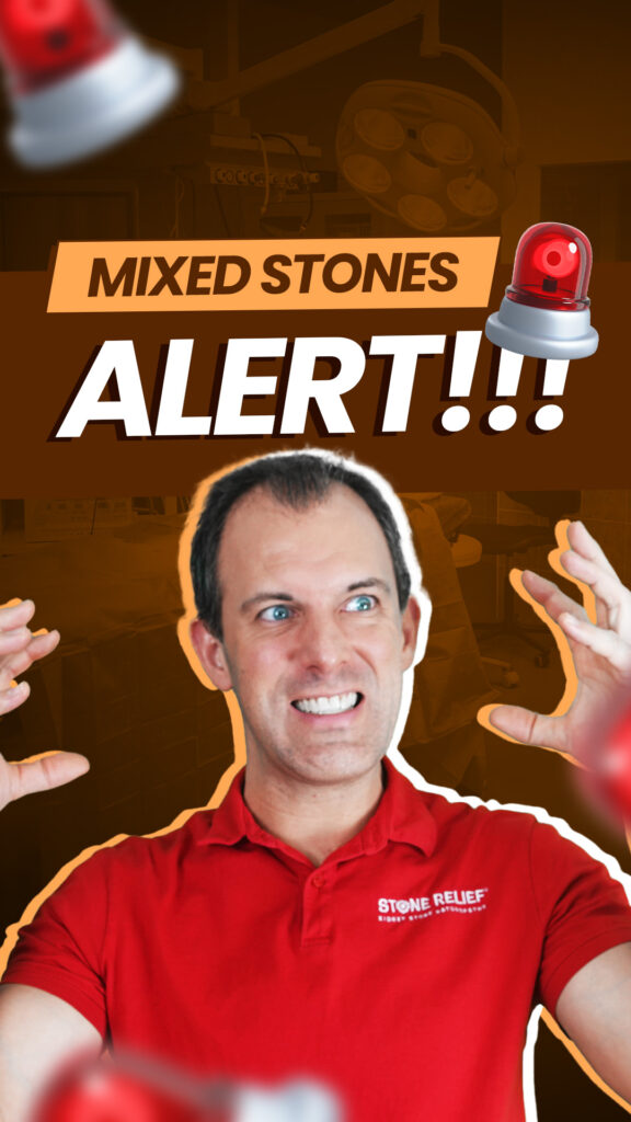 Mixed Calcium Oxalate Stones Alert!