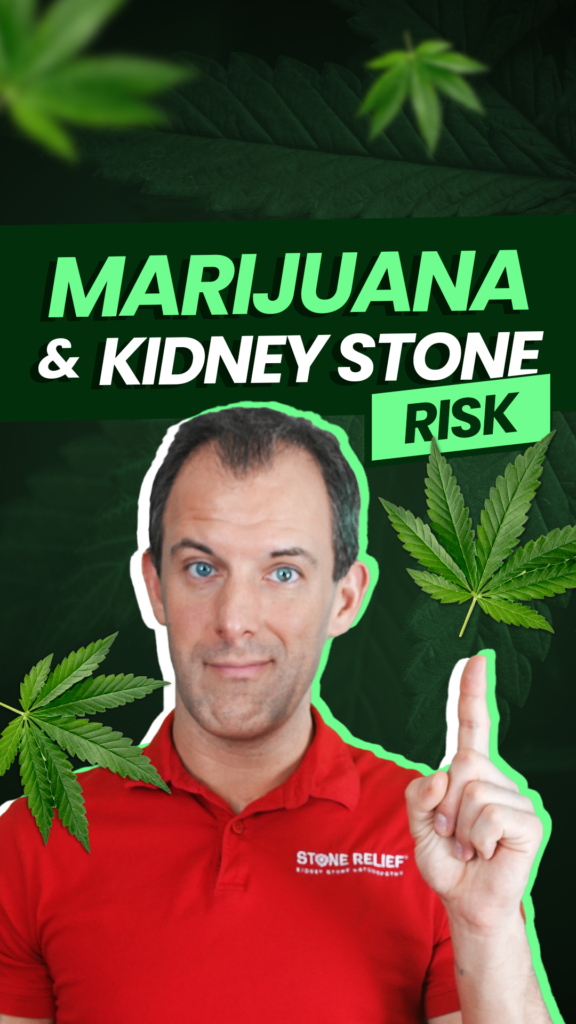 Marijuana and kidney stone connection